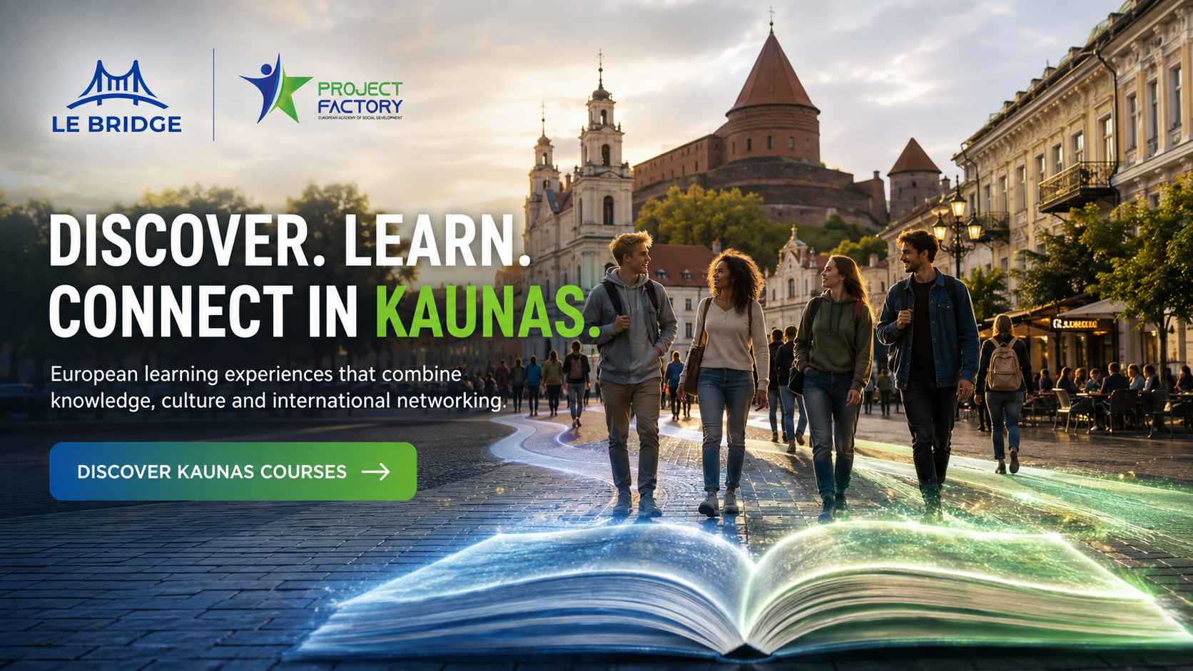 Discover. Learn. Connect in Kaunas.